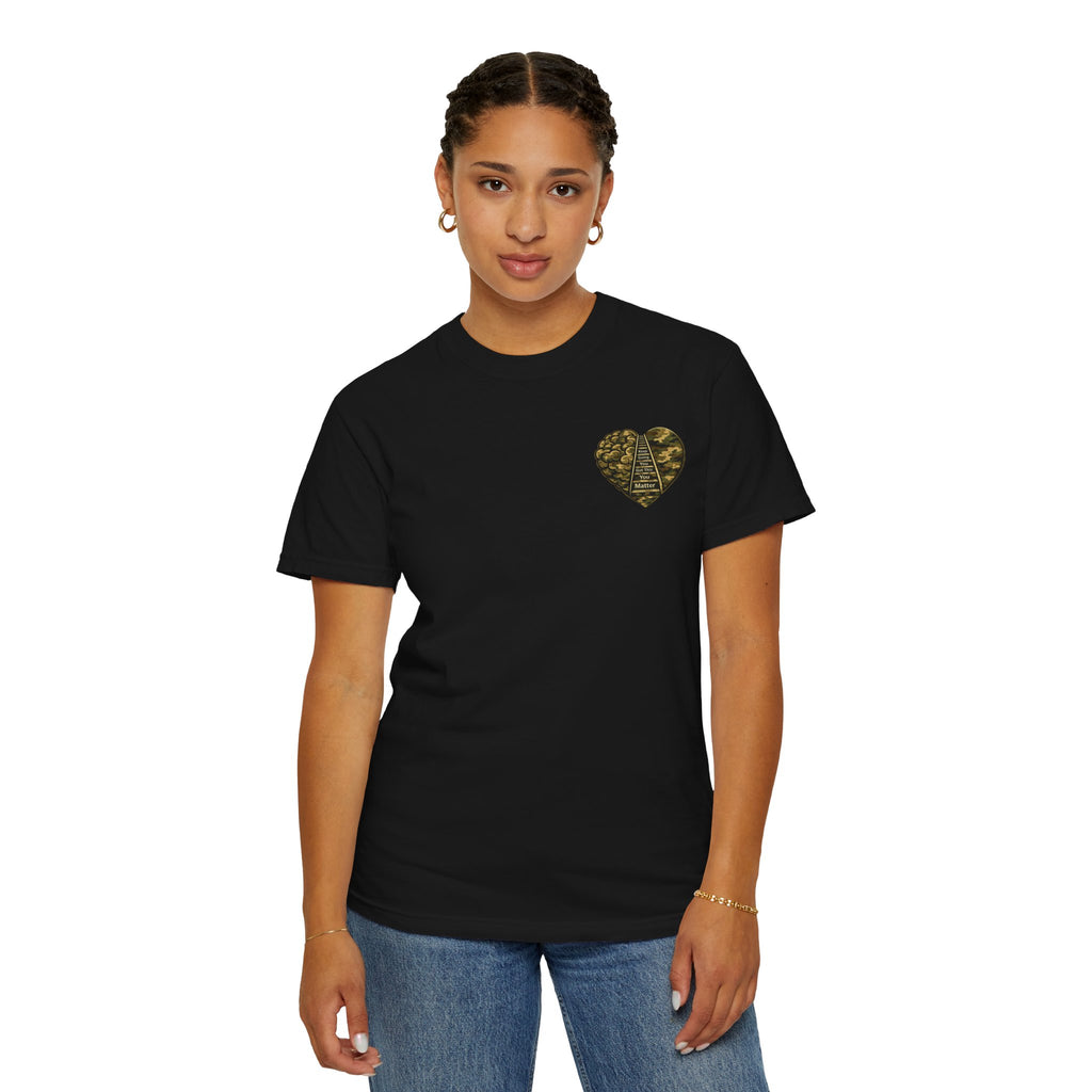 My One Step Forward Women's Veteran T-Shirt —  "Pressure Makes Warriors"