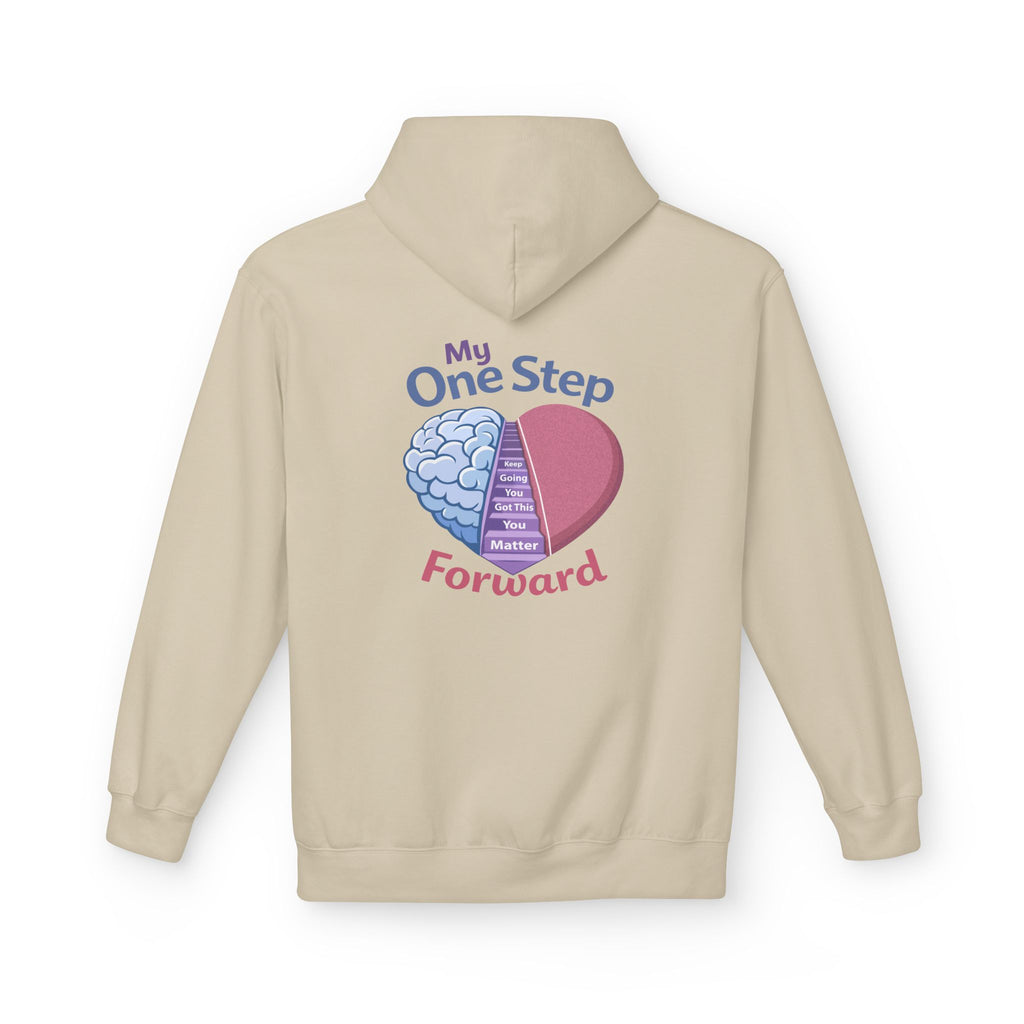 My One Step Forward Hoodie - "In Darkness There Is Still LIGHT"