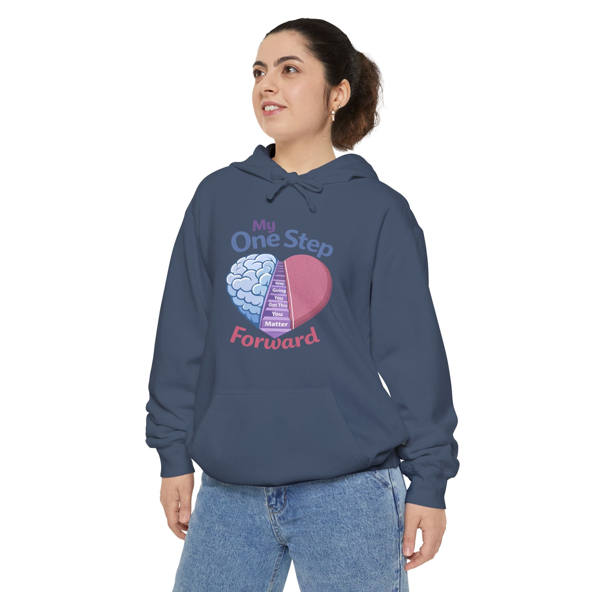 My One Step Forward Men's Hoodie