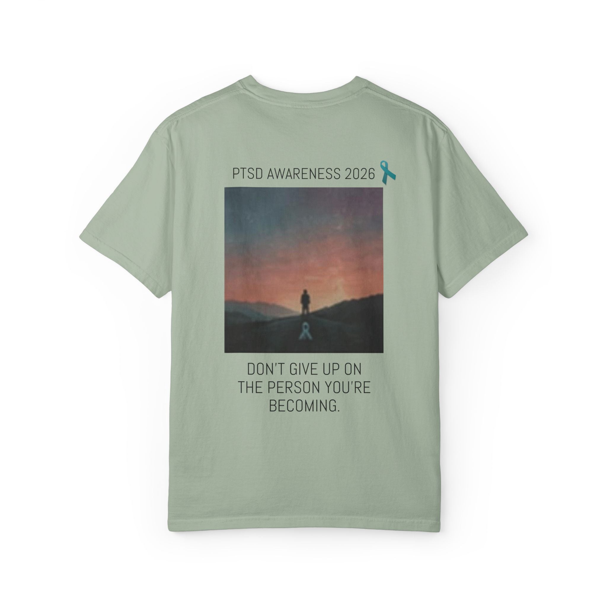 PTSD Awareness T-Shirt — "Future You Is Worth Fighting For" Mental Health Support Tee