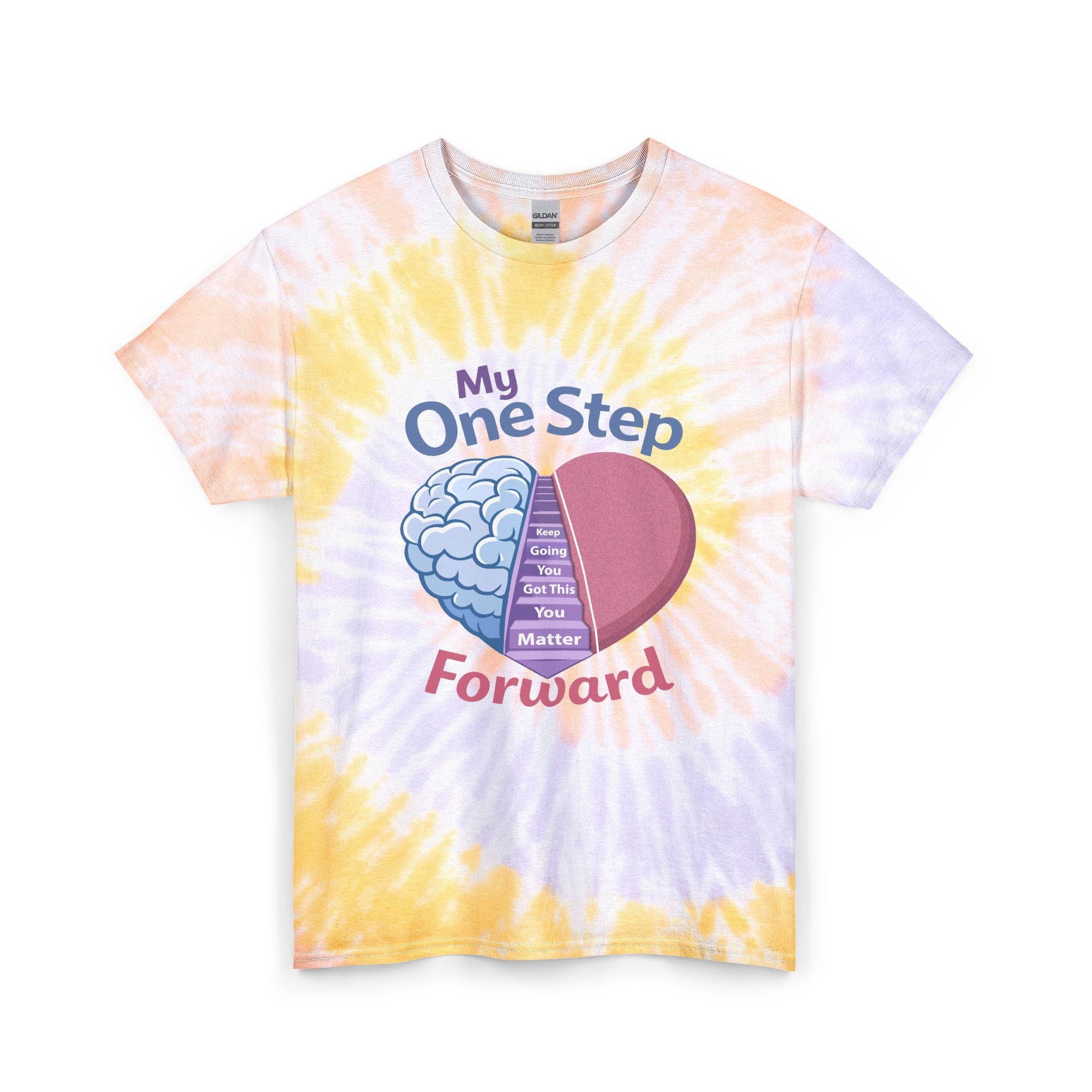 My One Step Forward Tie-Dye Tee