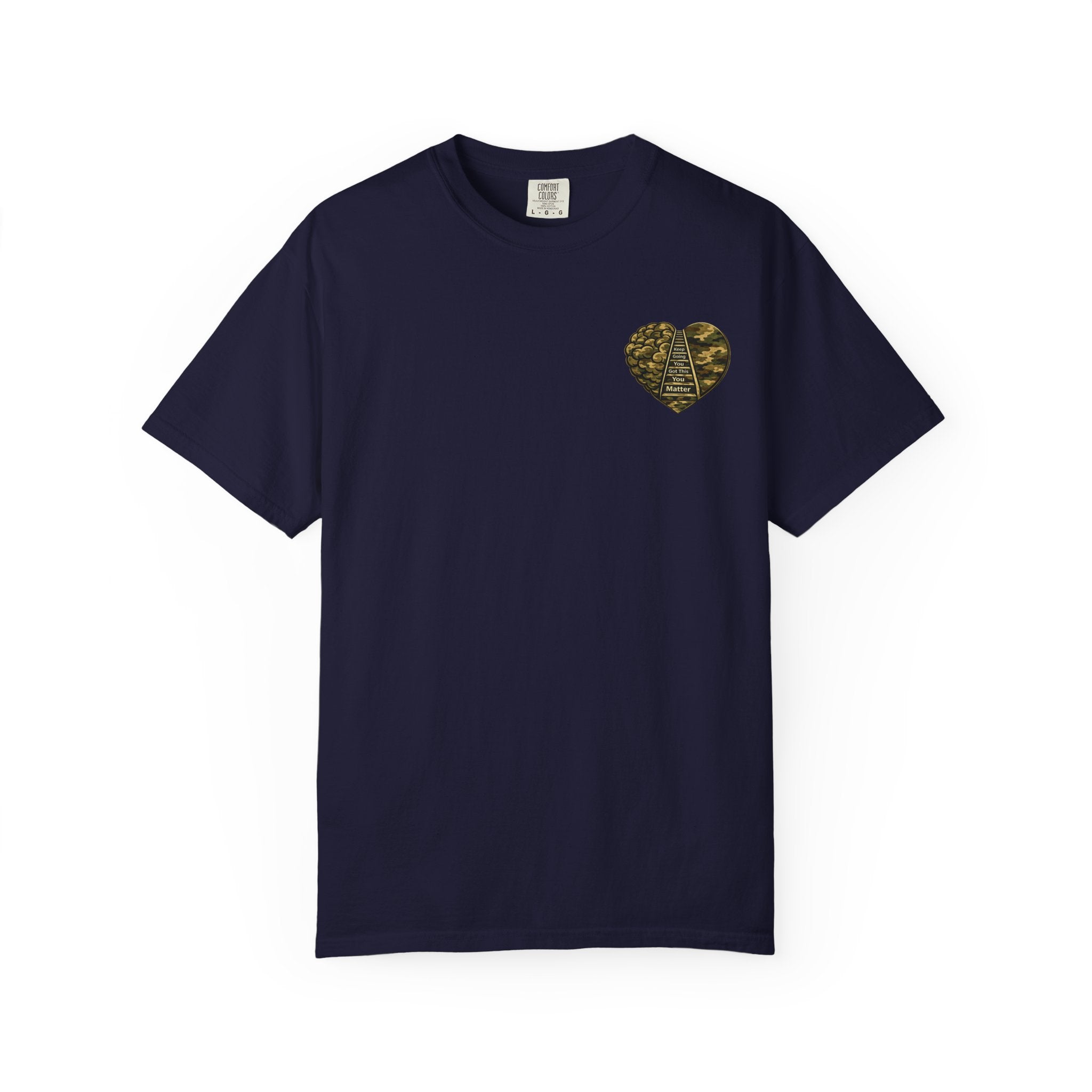 My One Step Forward Women's Veteran T-Shirt —  "Pressure Makes Warriors"