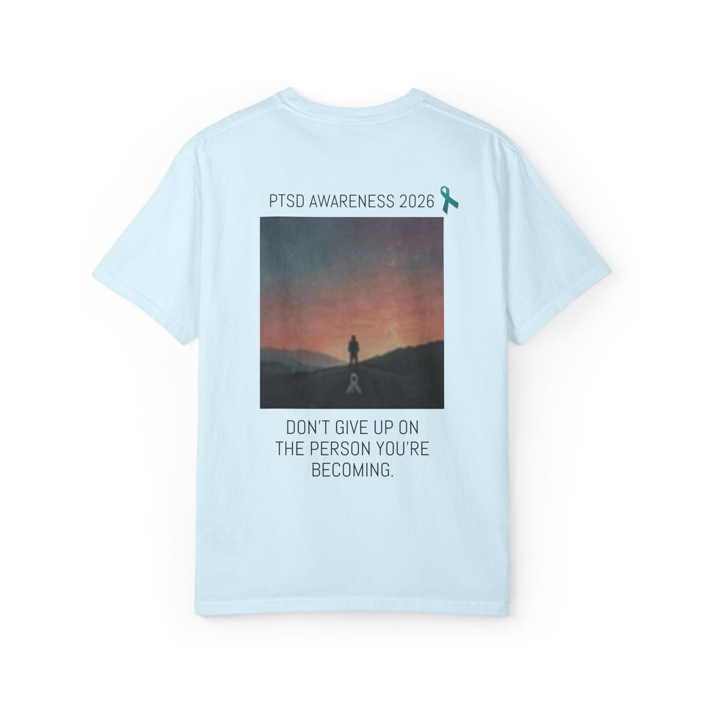 PTSD Awareness T-Shirt — "Future You Is Worth Fighting For" Mental Health Support Tee
