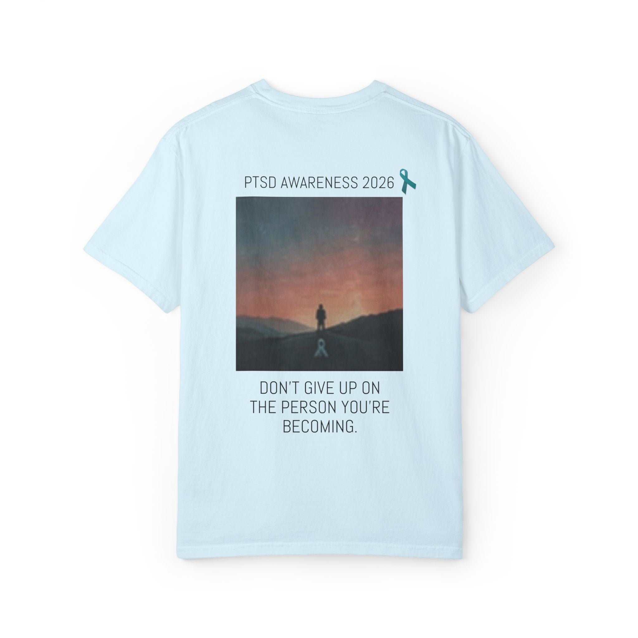 PTSD Awareness T-Shirt — "Future You Is Worth Fighting For" Mental Health Support Tee