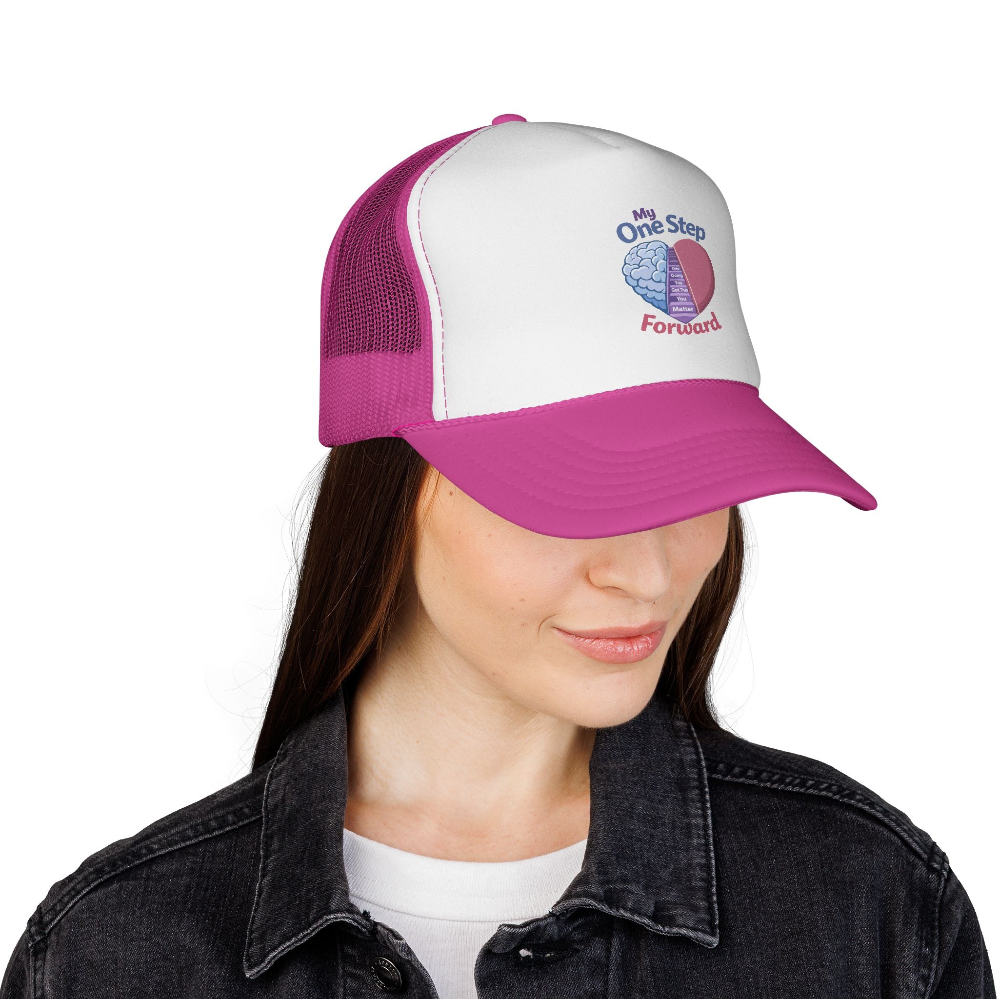 My One Step Forward Trucker Cap