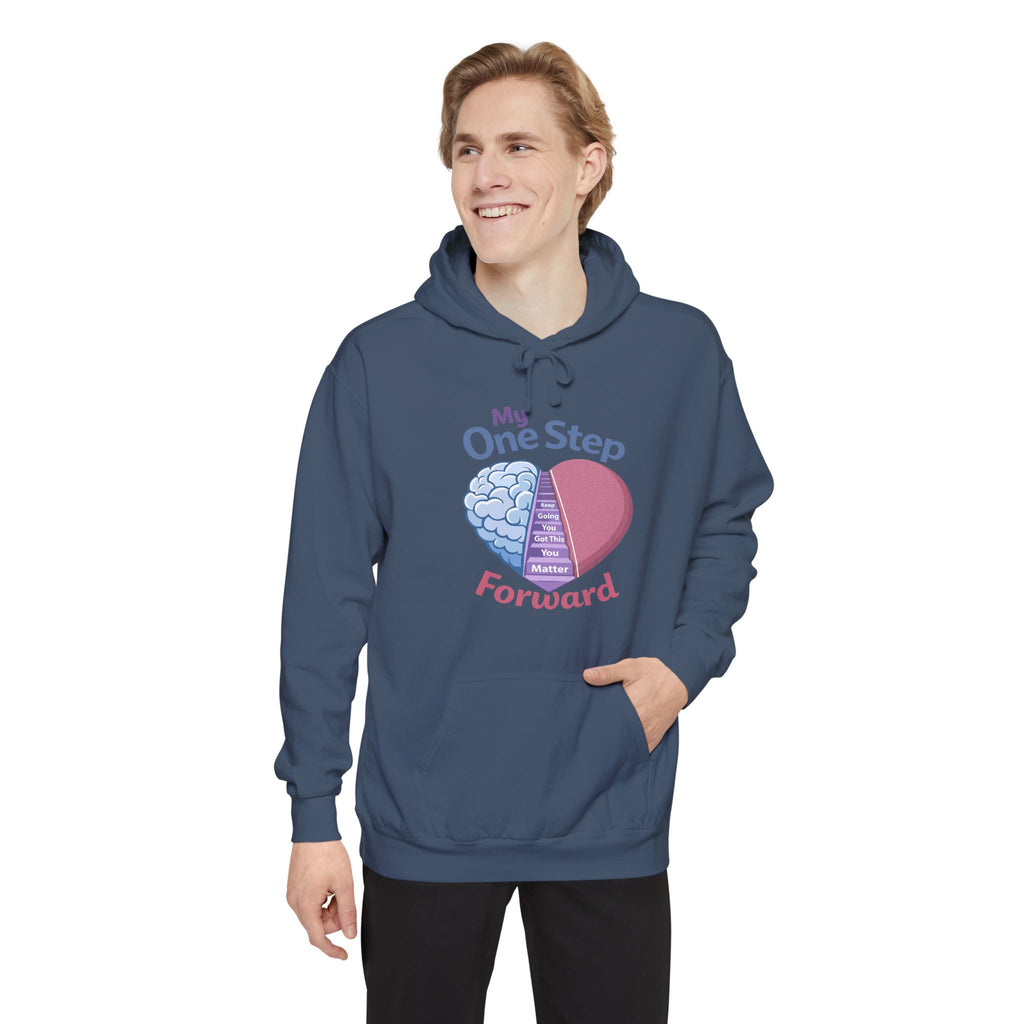 My One Step Forward Men's Hoodie
