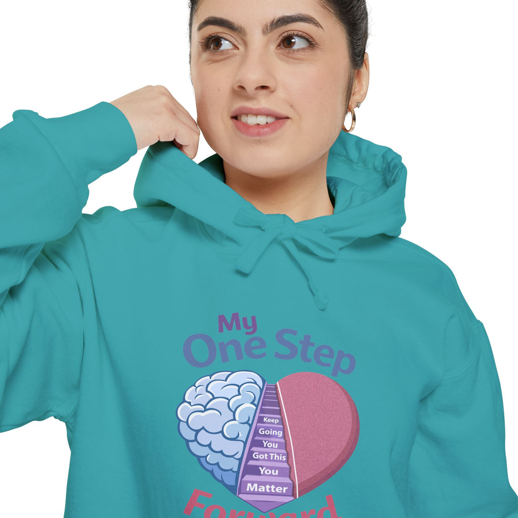 My One Step Forward Men's Hoodie