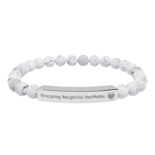 My One Step Forward Bracelet — 'Keep Going, You Got This'