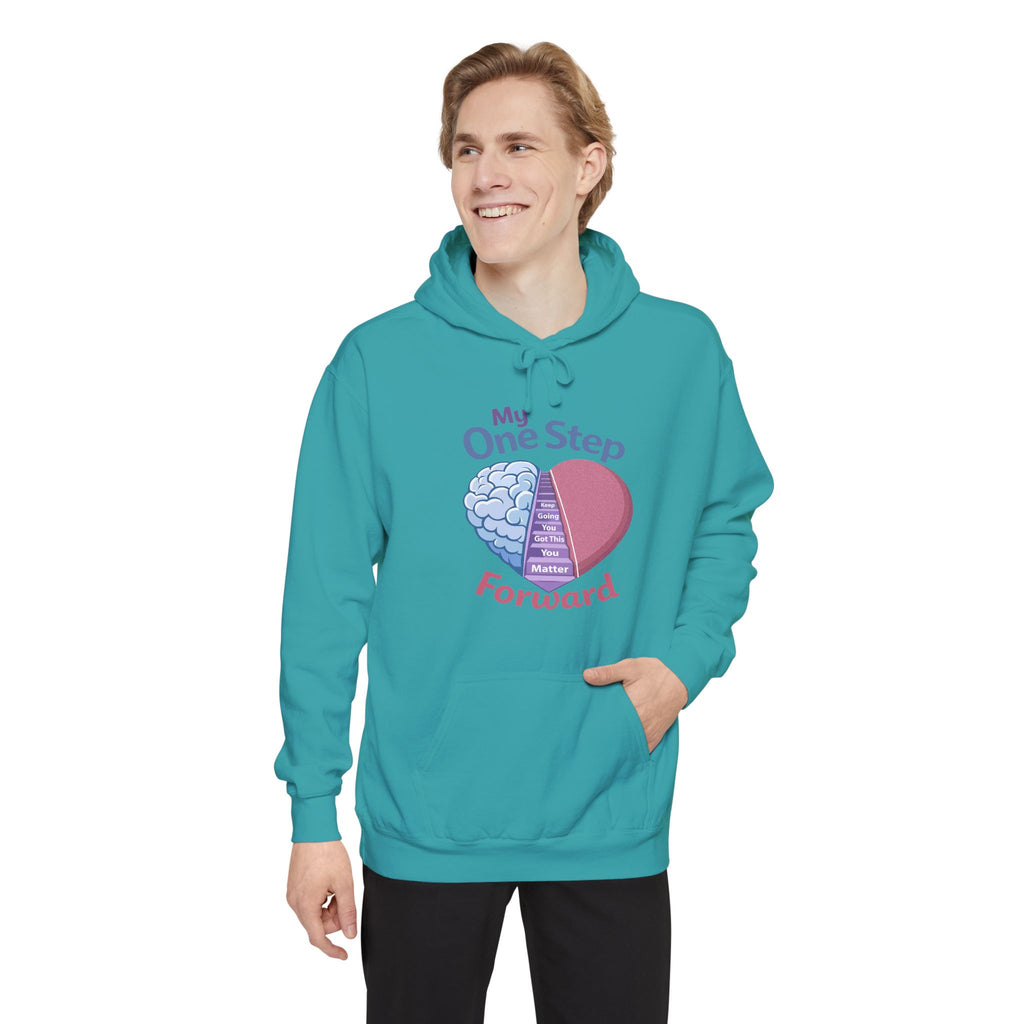 My One Step Forward Men's Hoodie