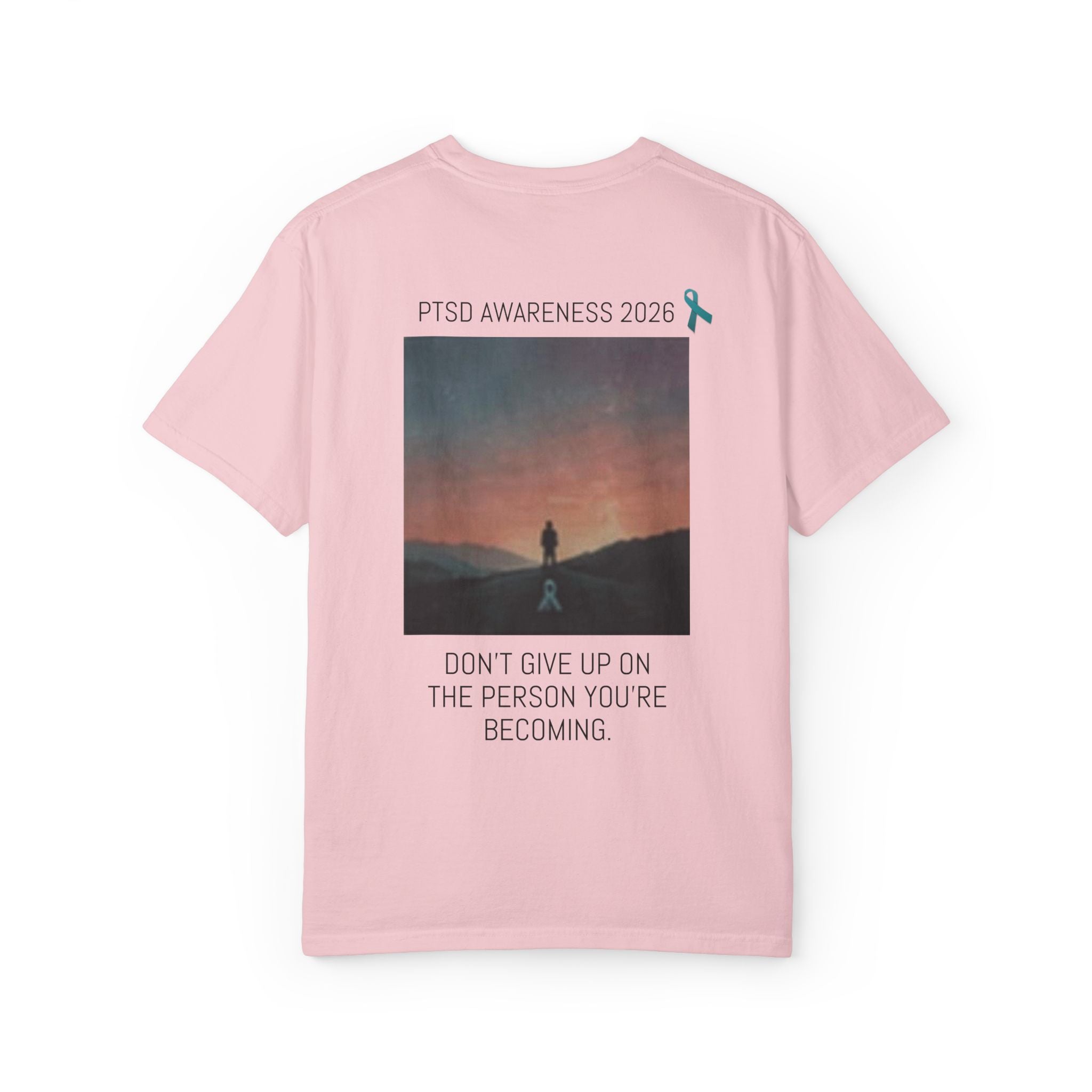 PTSD Awareness T-Shirt — "Future You Is Worth Fighting For" Mental Health Support Tee