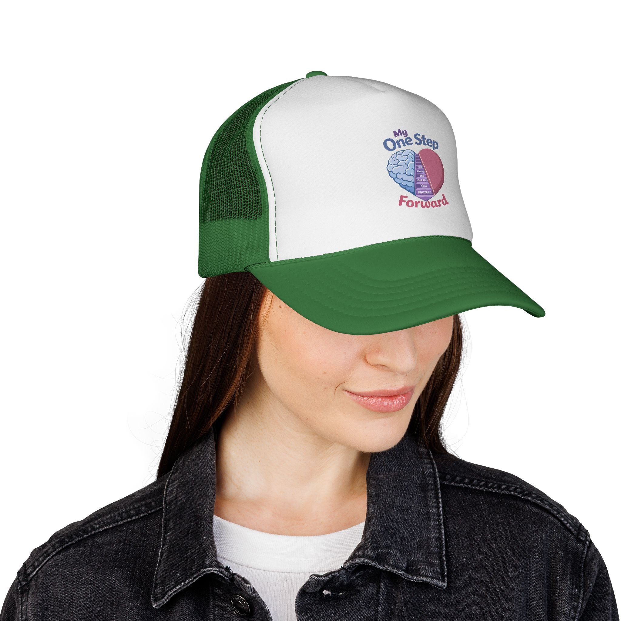 My One Step Forward Trucker Cap