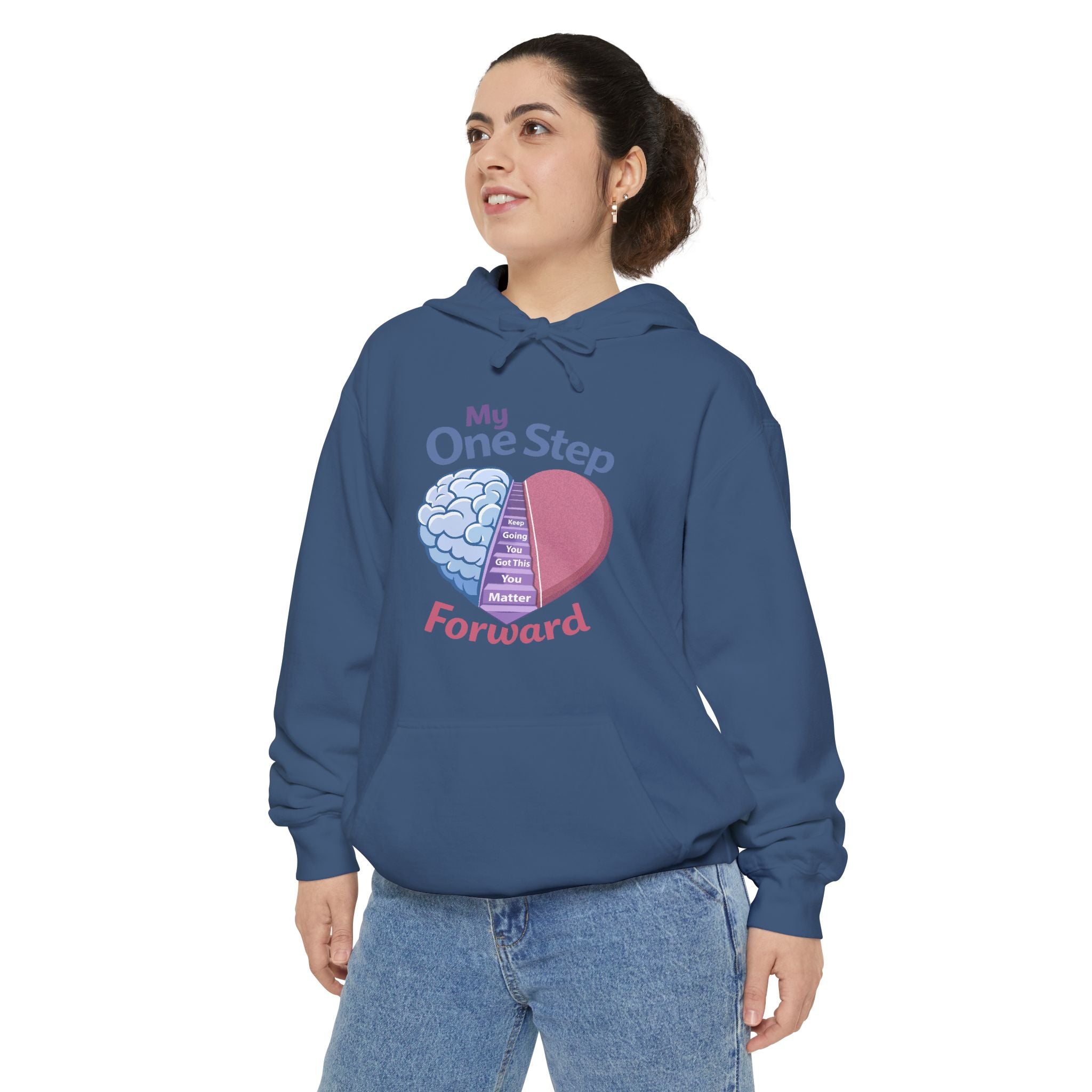 My One Step Forward Men's Hoodie