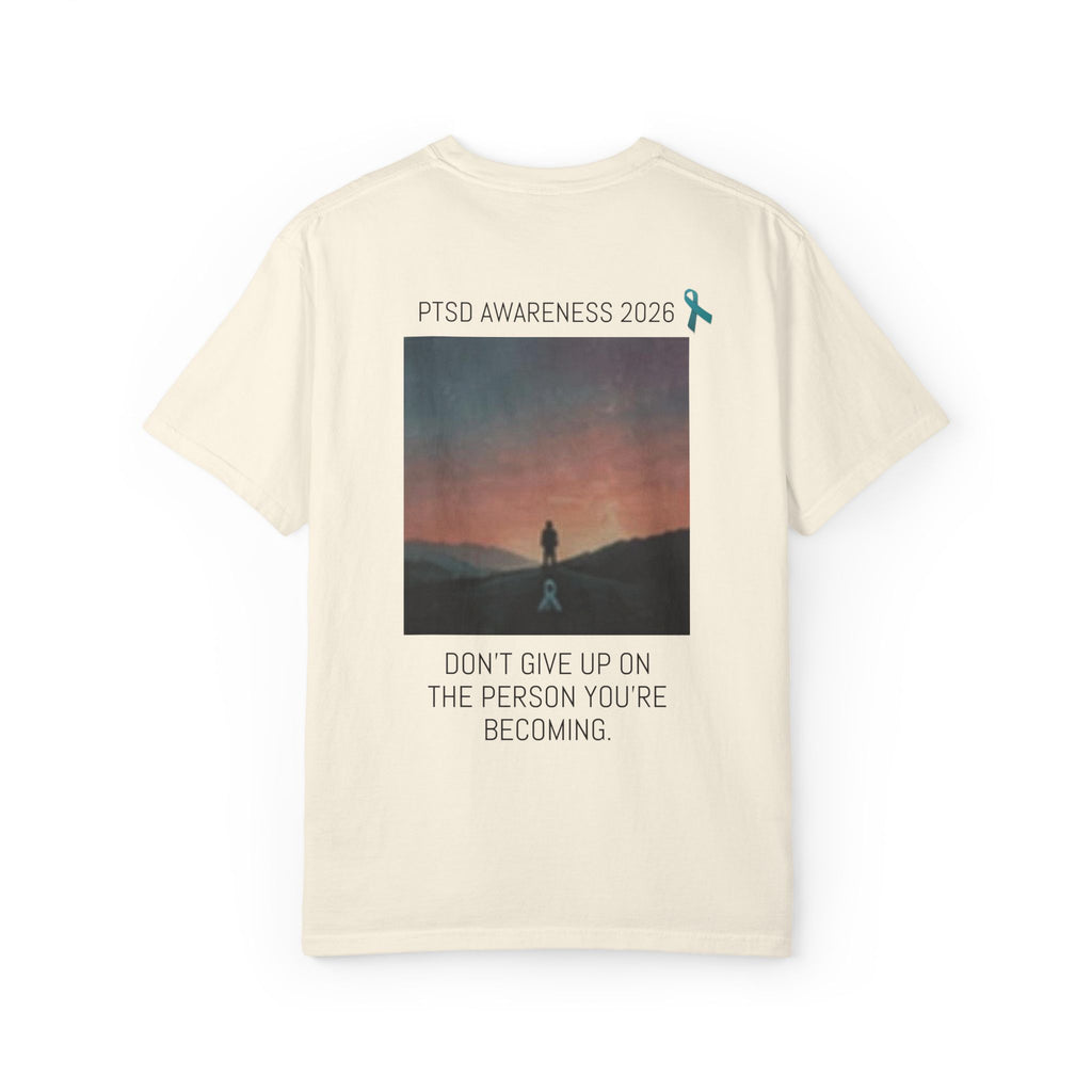 PTSD Awareness T-Shirt — "Future You Is Worth Fighting For" Mental Health Support Tee