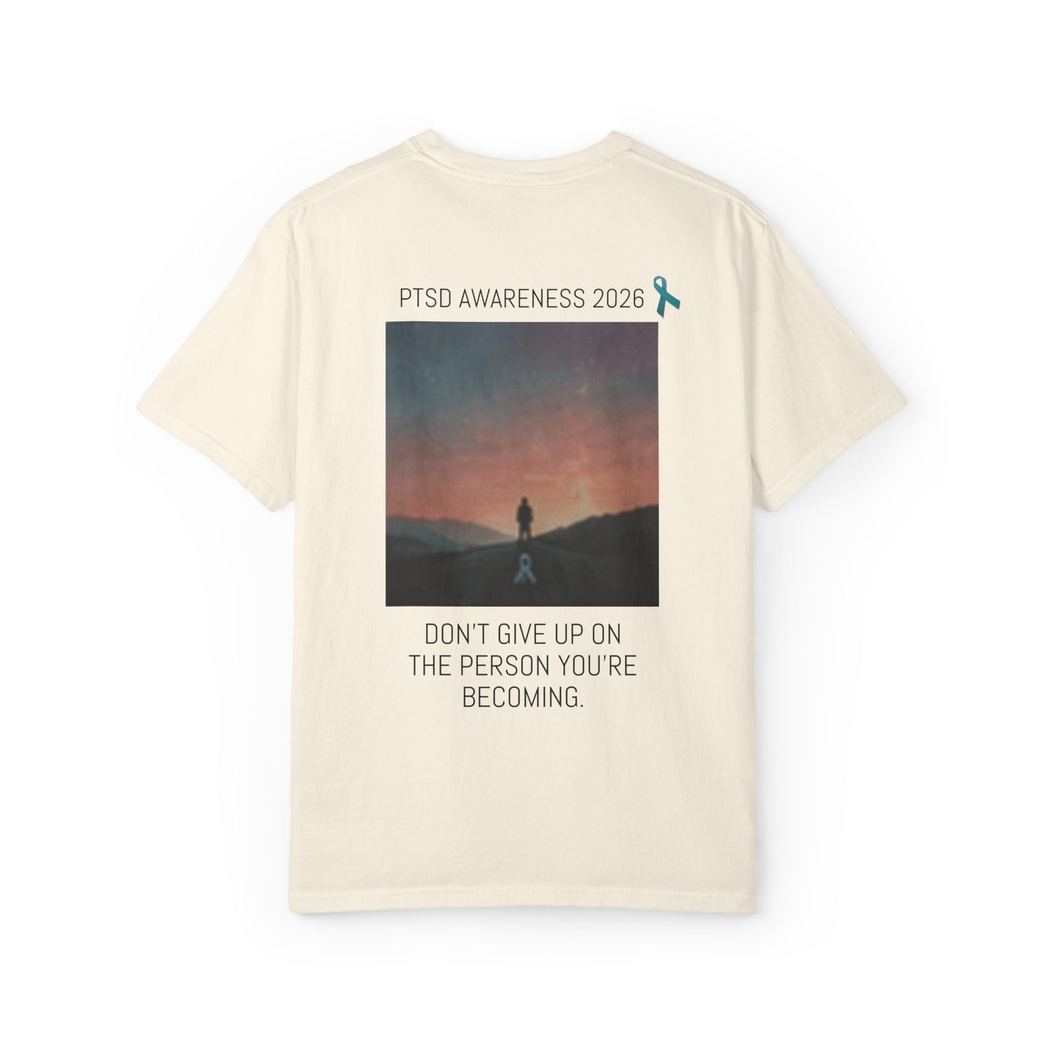 PTSD Awareness T-Shirt — "Future You Is Worth Fighting For" Mental Health Support Tee