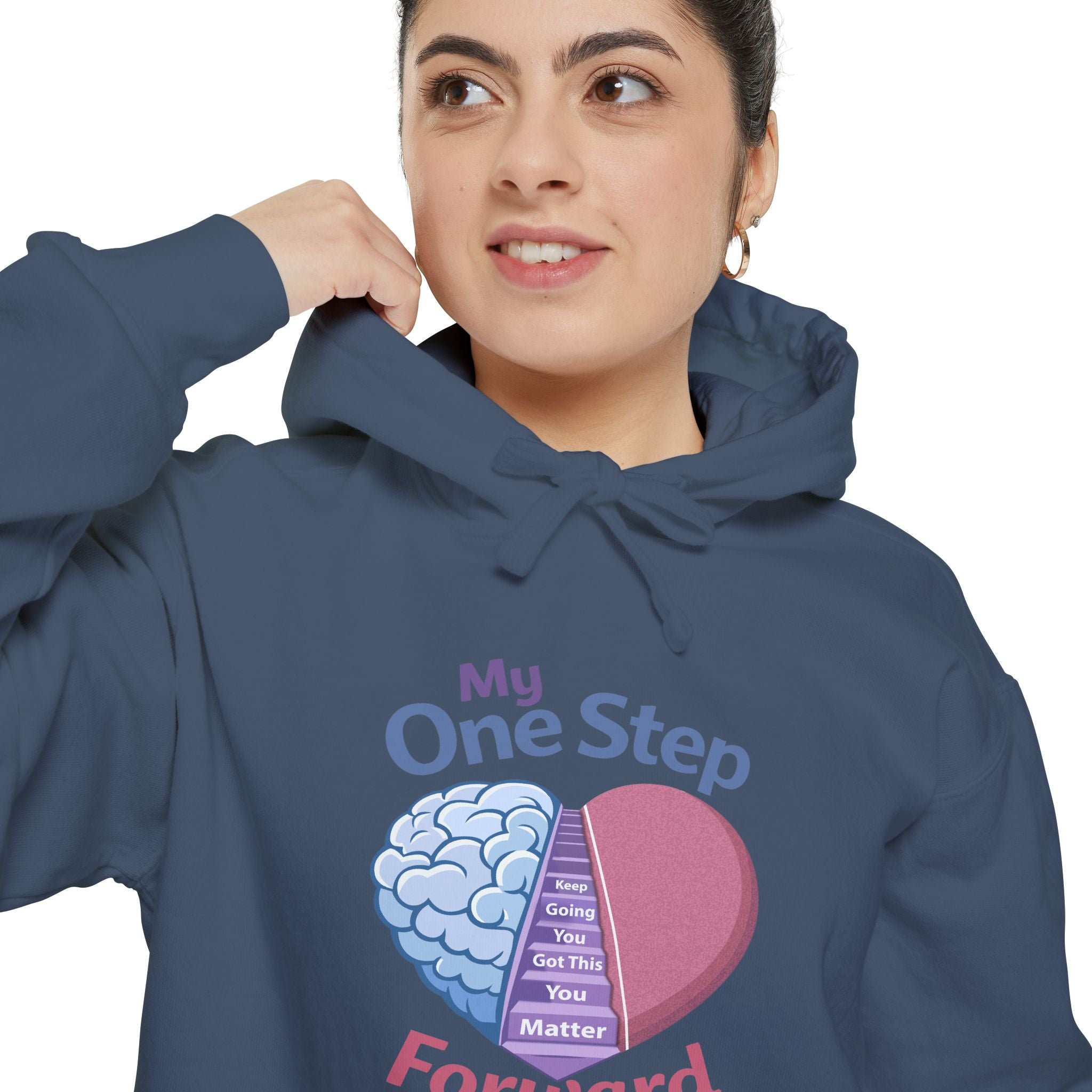 My One Step Forward Men's Hoodie