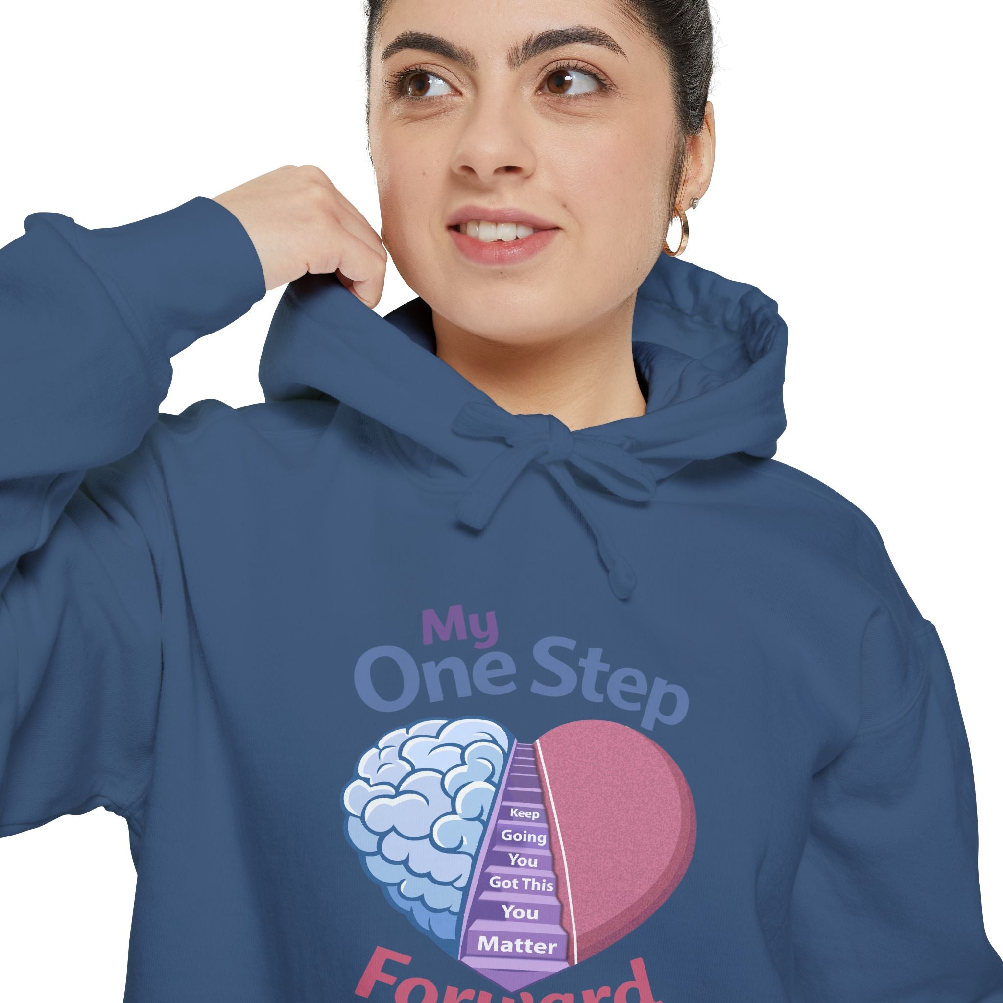 My One Step Forward Men's Hoodie