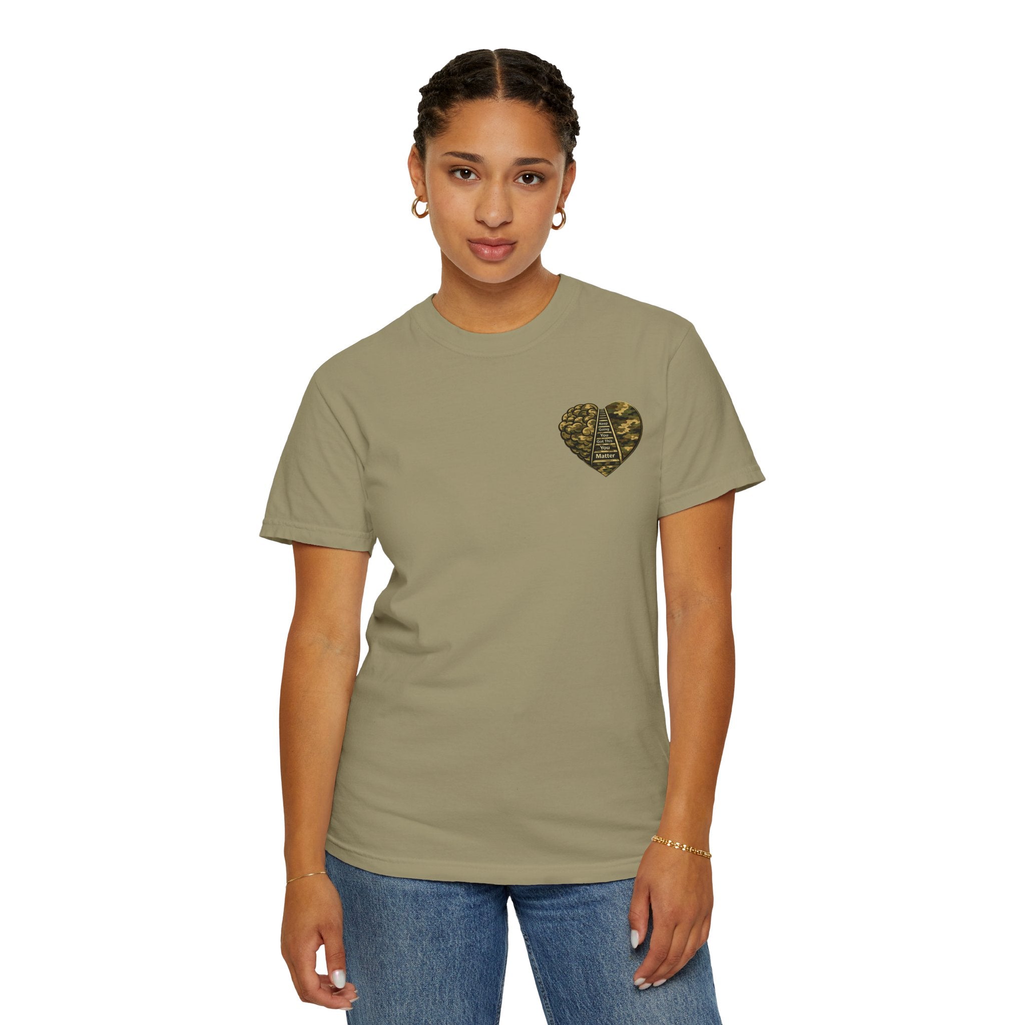 My One Step Forward Women's Veteran T-Shirt —  "Pressure Makes Warriors"