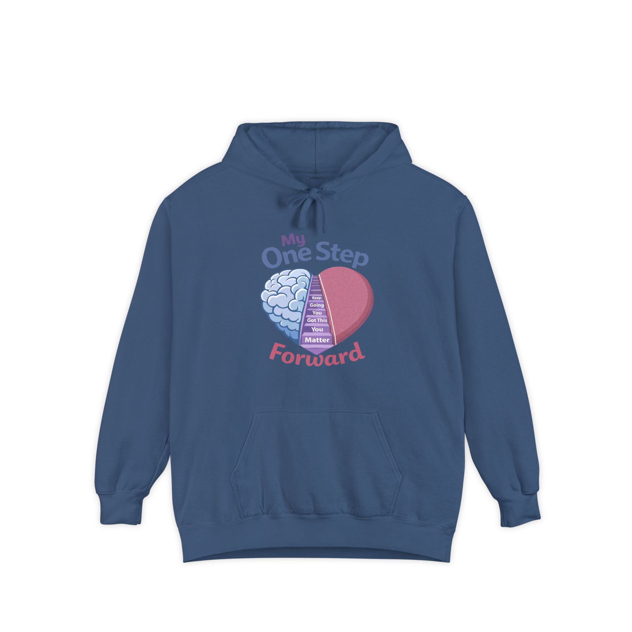 My One Step Forward Men's Hoodie