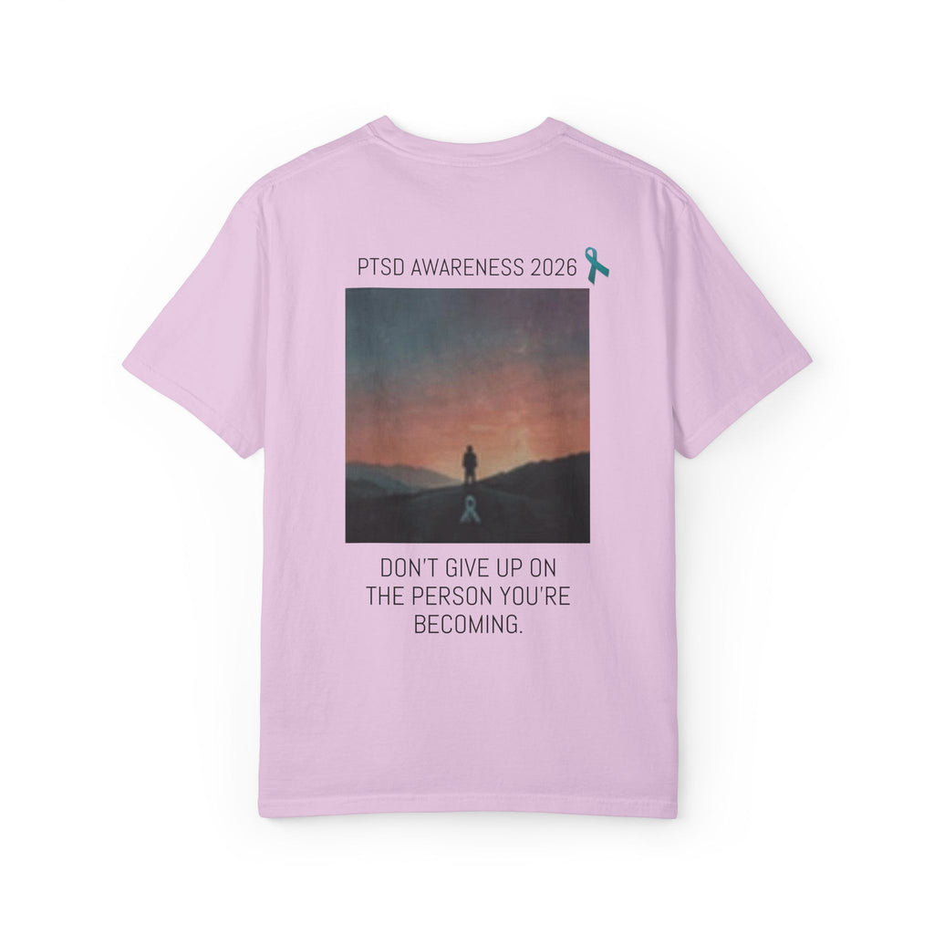 PTSD Awareness T-Shirt — "Future You Is Worth Fighting For" Mental Health Support Tee