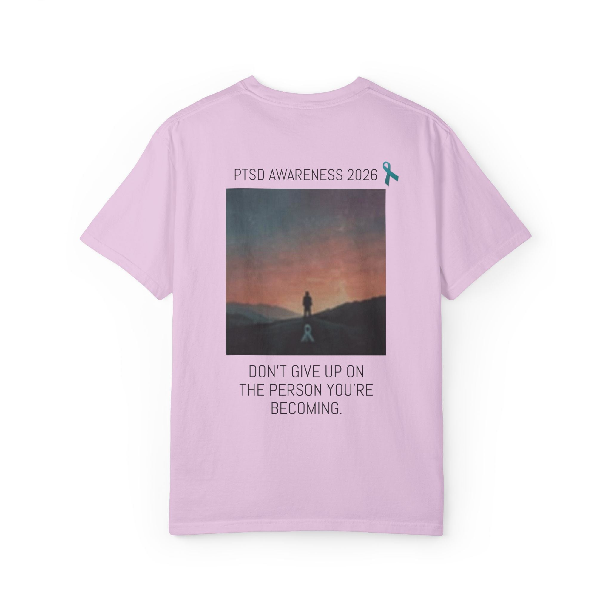 PTSD Awareness T-Shirt — "Future You Is Worth Fighting For" Mental Health Support Tee
