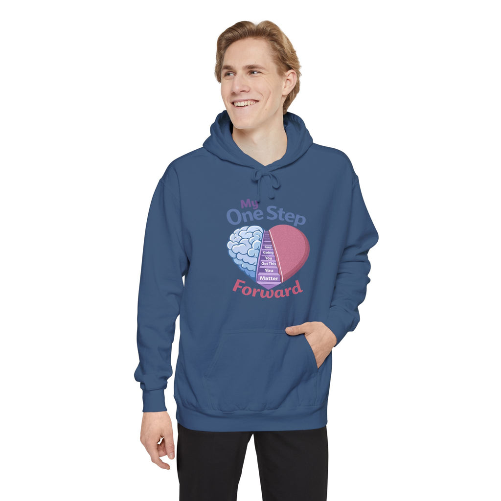 My One Step Forward Men's Hoodie