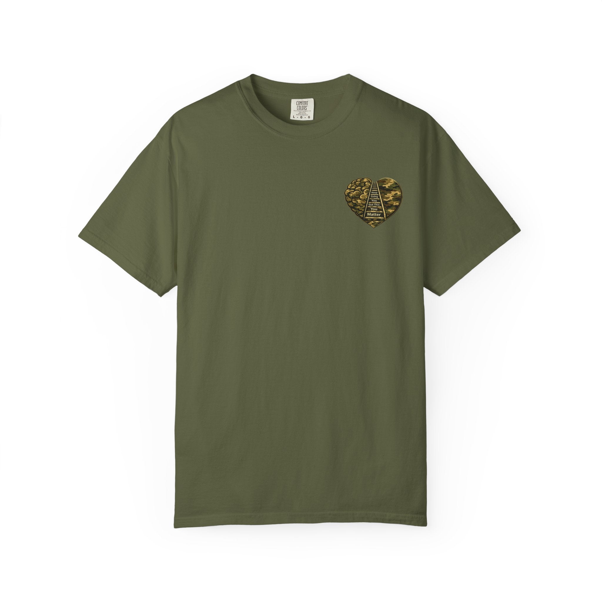 My One Step Forward Women's Veteran T-Shirt —  "Pressure Makes Warriors"